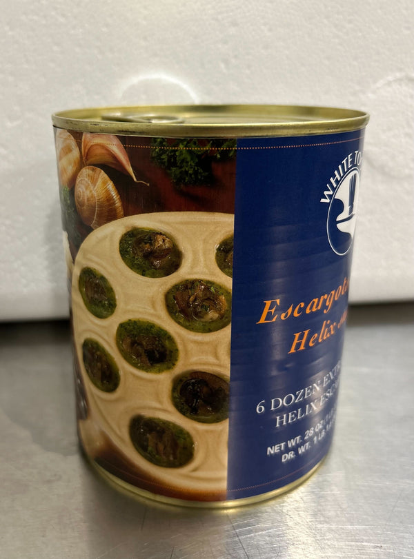 Helix Lucorum Escargot Snails - 28oz