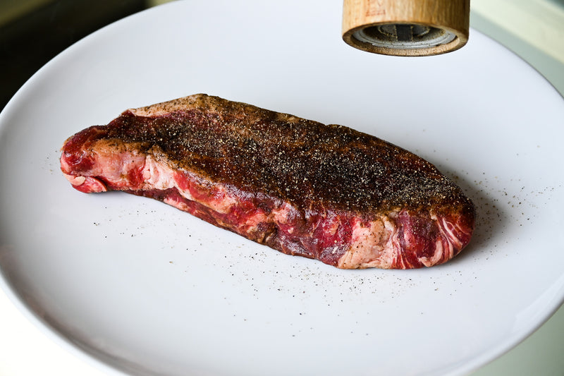 Dry-Aged USDA Prime Black Angus Beef Boneless NY Strip Steak – PAT